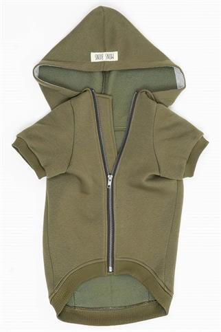 Mons Bons Köpek Scott Dog Hoodie Haki