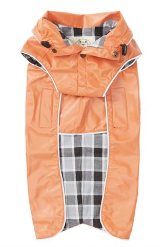 Mons Bons Dog Raincoat 100 %Waterproof - Orange