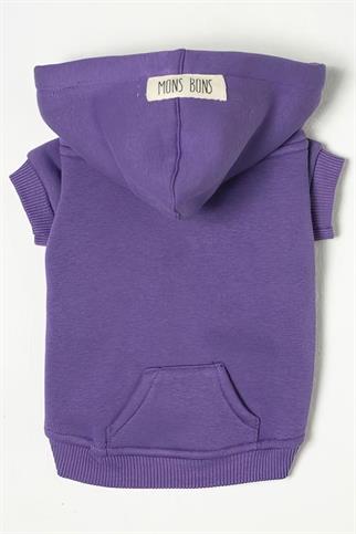 Mons Bons Marco Hoodie Mor Köpek Sweatshirt