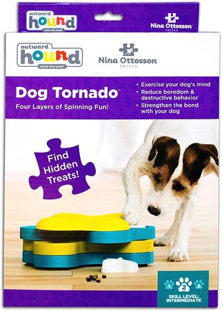 Nina Ottosson Outward Hound Dog Tornado - Interactive dog toy for Leckerlis