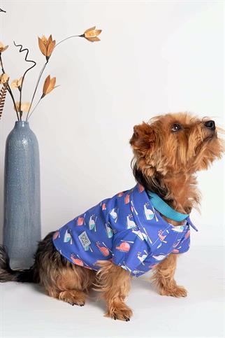 Oli And Lui Helicopter Purple Dog Shirt