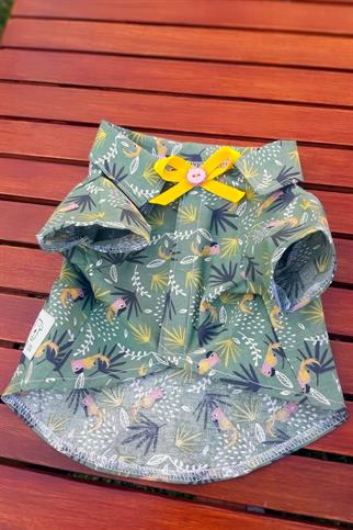 Oli And Lui Parrot Köpek Gömleği