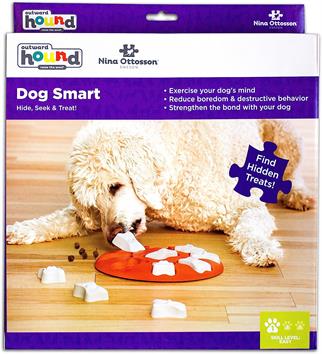 Outward Hound Nina Ottosson by Dog Smart Orange Interactive Treat Puzzle Köpek Oyuncağı Easy
