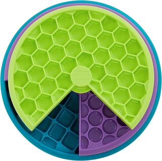 Outward Hound Nina Ottosson Lickin Layers - Interactive brain toy for dogs - for slower eating speed