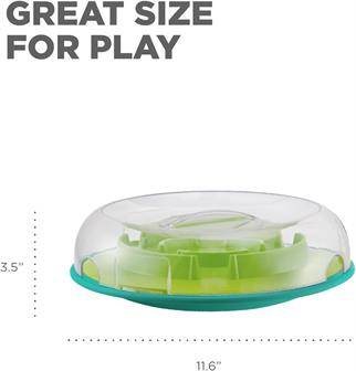 Outward Hound Nina Ottosson Wobble Bowl - Brain Toy/Sling Bowl for Dogs - Interactive