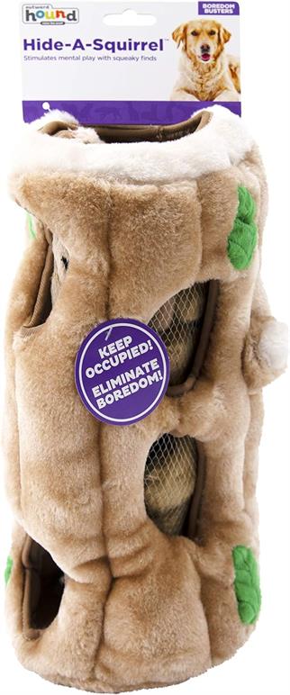 Outward Hound Plush Dog Toy Hide A Squirrel, XL