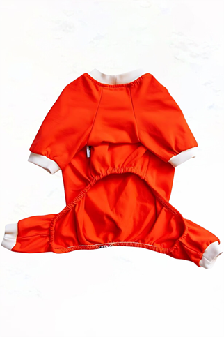 PawStar Turuncu Giraffe Pijama Tulum