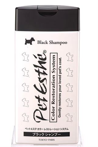 Pet Esthé Color Restaurant System Black Color Repair System Dog Shampoo 400 Ml