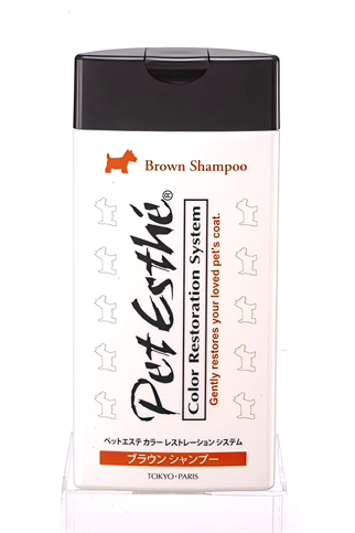 Pet Esthé Color Restaurant System Brown Color Repair System System Shampoo For Brown Dogs 400 Ml