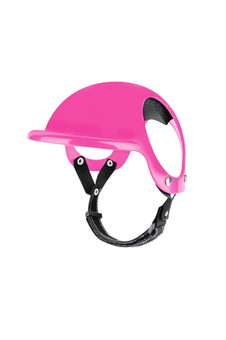Pet Helmet Mini Açık Kask Gözlüklü Takım Pembe