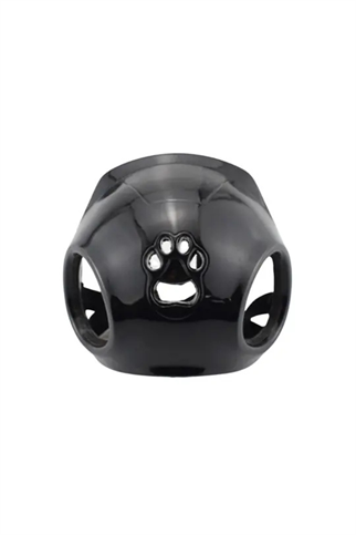 Pet Helmet Mini Patili Açık Köpek Kaskı Siyah