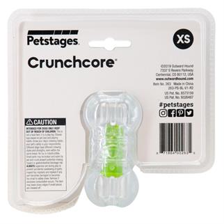 Petstages Crunchcore Bone Dog Chew Toy Dog Toy - Xsmall