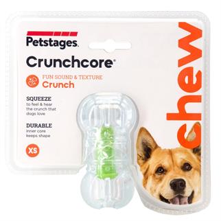 Petstages Crunchcore Bone Dog Chew Toy Dog Toy - Xsmall