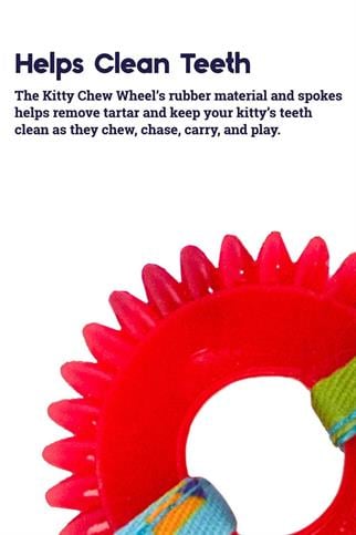 Petstages Dental Kitty Chew Wheel