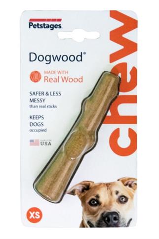 Petstages Durable Stick Xsmall Papaya Tree Endless Dog Bone