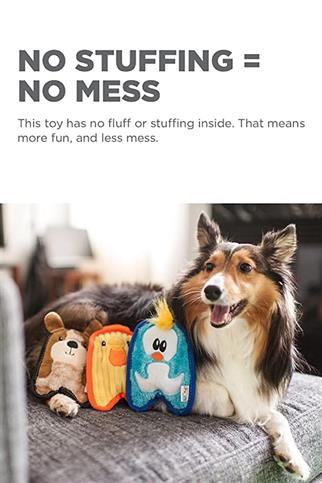 Petstages Invincibles Mini Plush Dog Toy Plush Dog Toy - Small