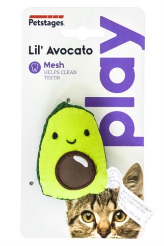 Petstages Lil Avocato Diş Sağlığı Kedi Çiğneme Oyuncağı