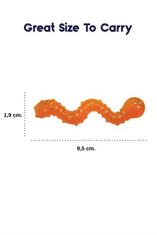 Petstages Orka Cat Wiglle Worm Catnipli Cat Toy