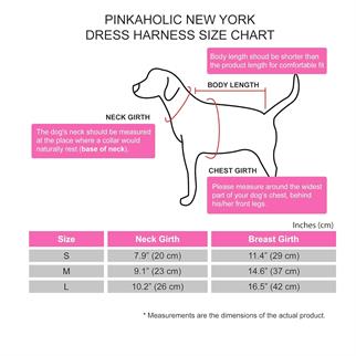Pinkaholic New York Loveday Flirt Harness Navy Köpek Göğüs Tasması
