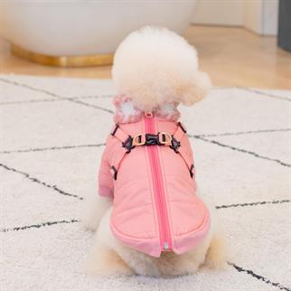 Pinkaholic New York XENIA Indian Pink Göğüs Tasmalı Köpek Montu