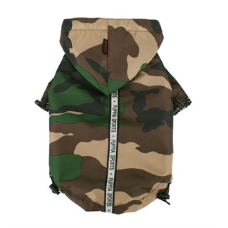 Puppia Base Jumper Köpek Yağmurluk Camo