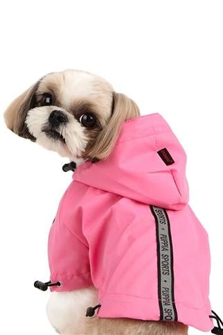 Puppia Base Jumper Köpek Yağmurluk Pembe