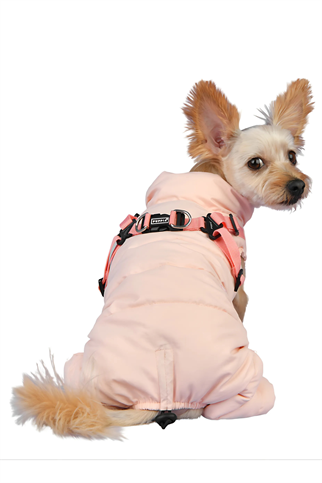 Puppia COTTON TOUCH Tasmalı Tulum Pembe