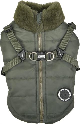 Puppia Donavan Kış Köpek Montu Haki