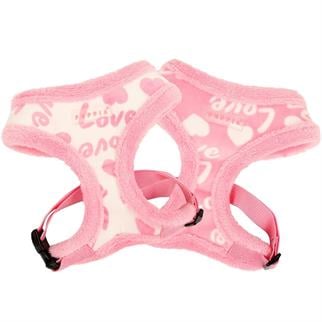 Puppia Love Letter Gövde Tasma Pembe