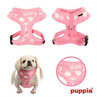 Puppia Love Letter Gövde Tasma Pembe