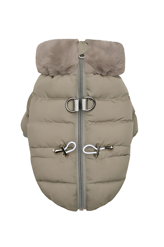 Puppia MARSHMALLOW QUILTED JUMPER Khaki