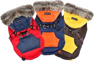 Puppia Orson Göğüs Tasmalı Köpek Montu Navy