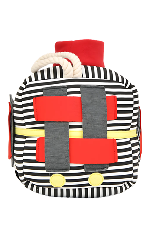 Puppia Pup Otobüs Aktivite Oyuncak Çizgili