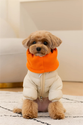 Puppia SNOOD PADDING JUMPSUIT BEIGE