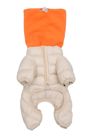 Puppia SNOOD PADDING JUMPSUIT BEIGE