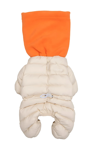 Puppia SNOOD PADDING JUMPSUIT BEIGE