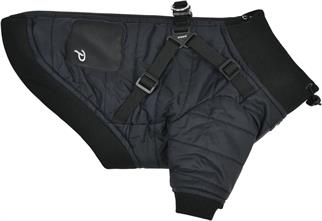 Puppia Stratus Dog Jumper Köpek Mont Siyah