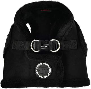 Puppia Terry Harness B Black Köpek Göğüs Tasması