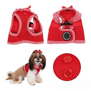 Puppia Vivien Vest Tasma Kırmızı