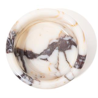 St. Pia Marbowl Spilt Ink Köpek Mermer Mama ve Su Kabı