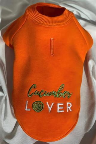 Tailless Cucumber Lover Köpek Sweatshirt