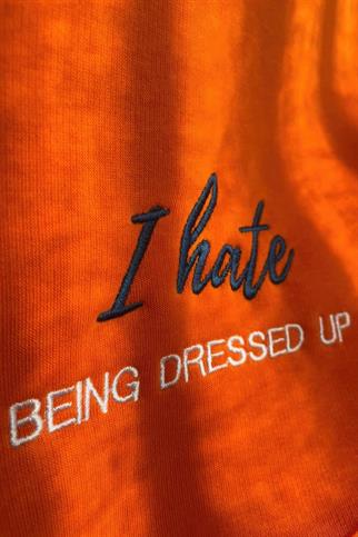 Tailless I Hate Being Dressed Up Köpek Sweatshirt