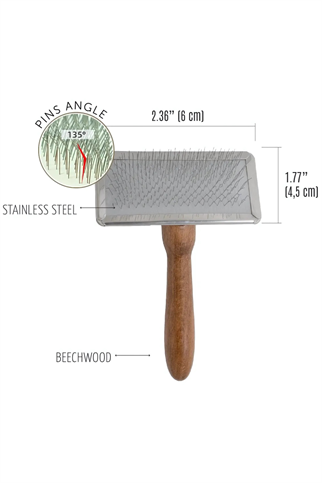 Tauro Pro Line Ahşap, Metal Dikdörtgen Fırça 11mm 