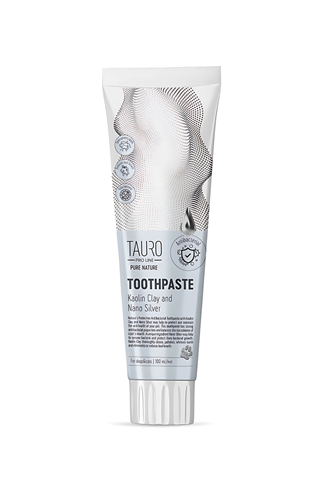 Tauro Pure Nature Diş Macunu Kaolin Nano Gümüş 