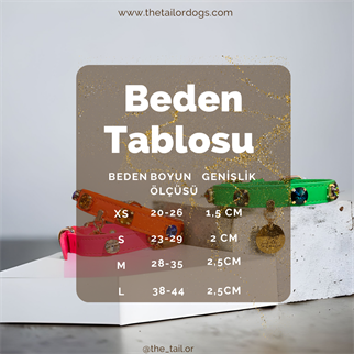 The Tailor Dogs Lila Swarovski Köpek Boyun Tasması