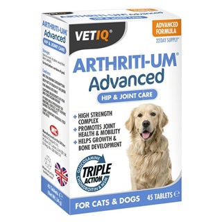 VetIQ Arthriti-Um Kedi Köpek Glukozamin Eklem Güçlendirici 45 Adet