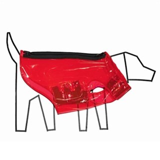 Ware Of The Dog Vinil Köpek Yağmurluk Neon Turuncu