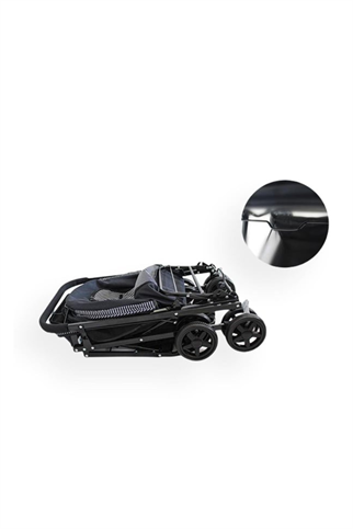 Zampa Nova Kedi ve Köpek Arabası Pembe 52x76.5x95 cm