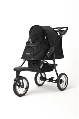 Zampa Ricciardo Kedi & Köpek Arabası Siyah 54X104X101cm