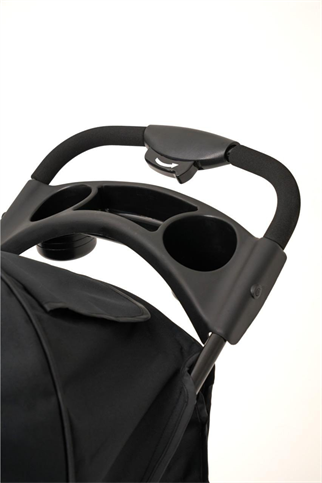 Zampa Ricciardo Kedi & Köpek Arabası Siyah 54X104X101cm